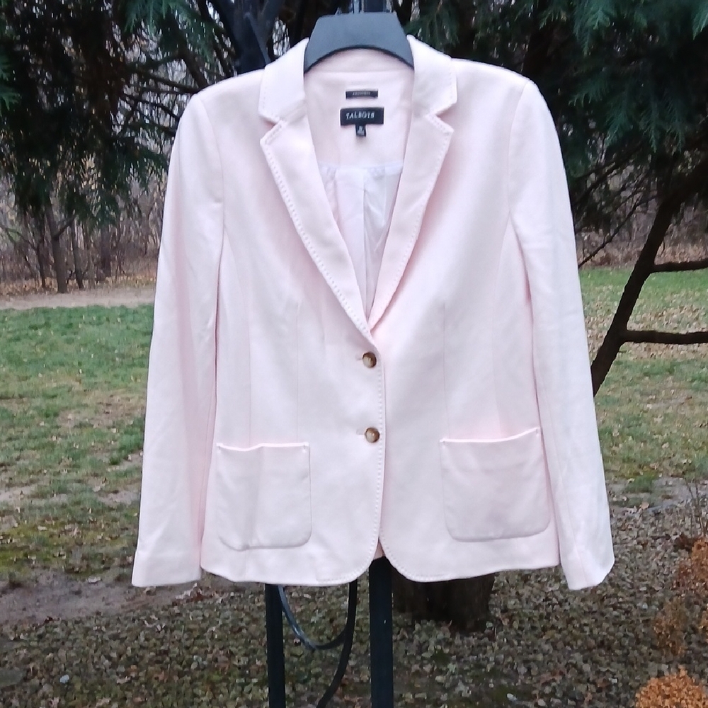 Talbots Light Pink Women's Tailored Blazer